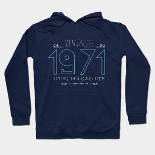 49th Birthday T-Shirt - Vintage 1971 Hoodie